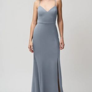 Jenny Yoo Reese Dress in Mayan Blue